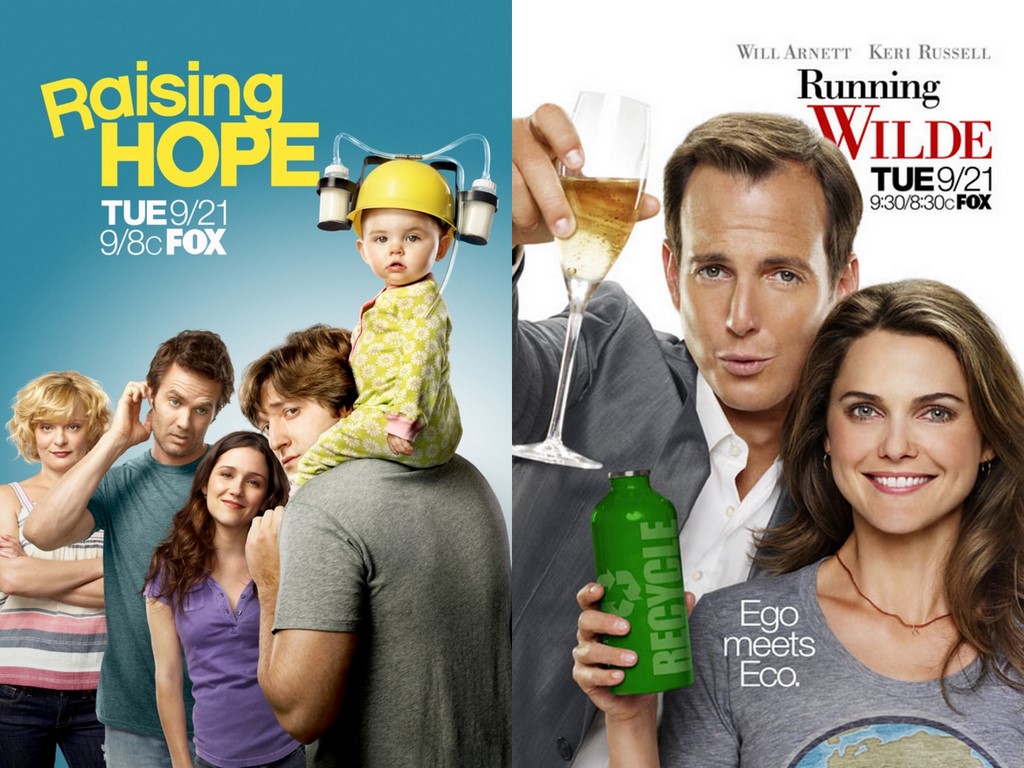 Raising Hope, “Say Cheese” and Running Wilde, “The Junior Affair”